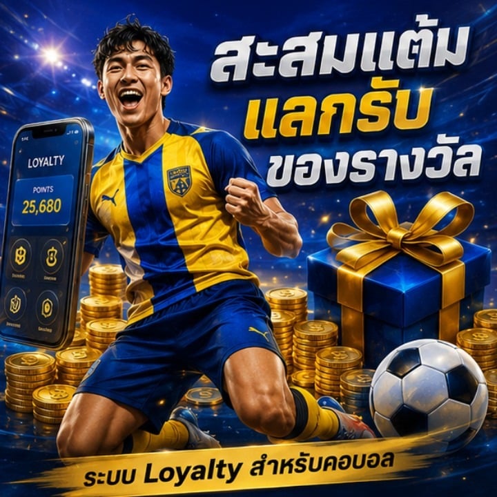 สะสมแต้ม แลกรับของรางวัล ระบบ Loyalty