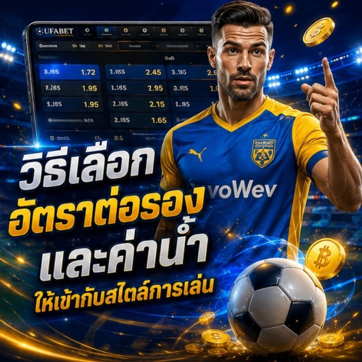 วิธีเลือกอัตราต่อรองและค่าน้ำ